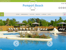 Tablet Screenshot of pomport-beach.com